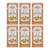 Organic Lemon Ginger Juice Squeezed from Whole Berries, 6 Boxes, 210g, 6 Pieces
