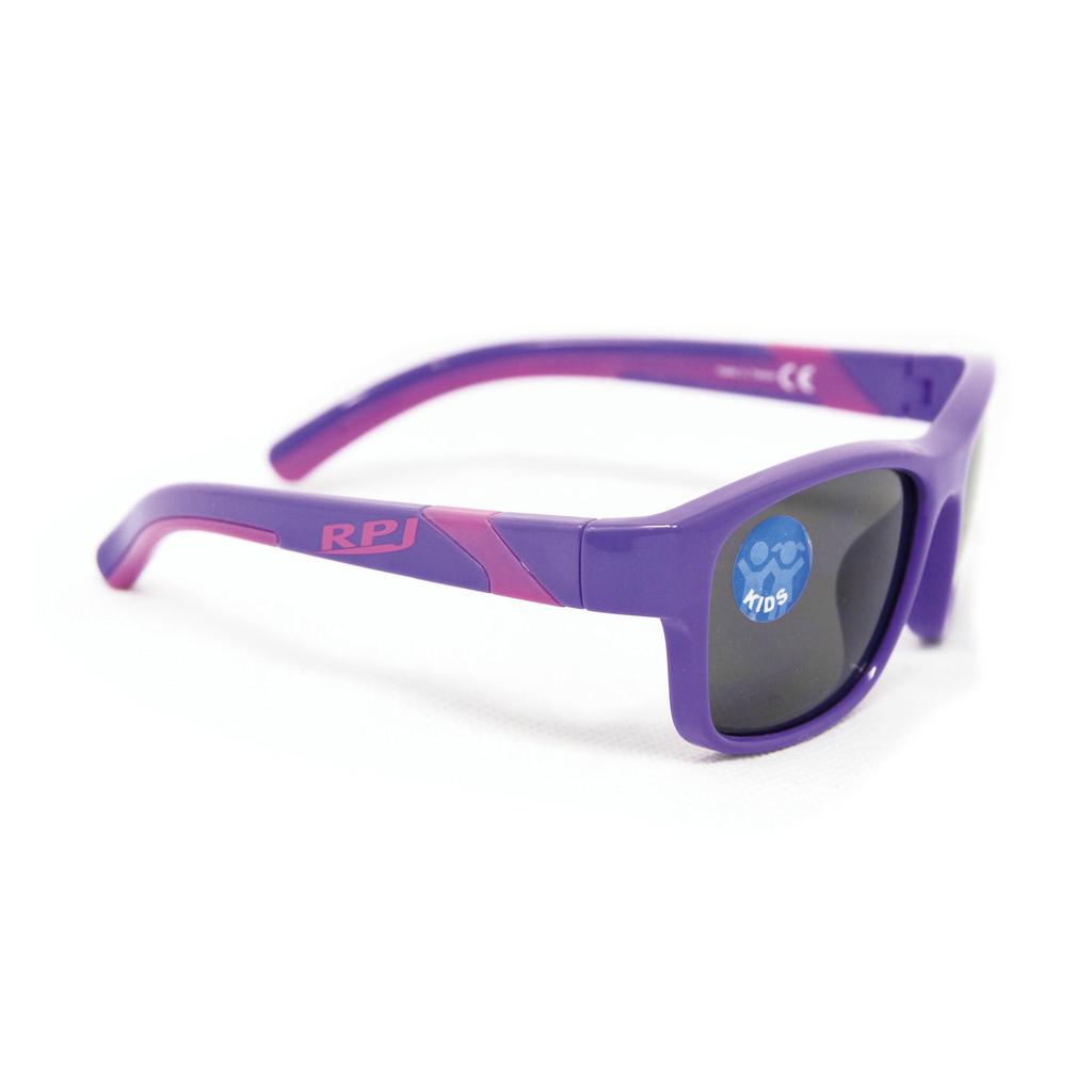 Rudy Project Sunglasses RPJ Ara Violet Pink Shiny Frame Smoke black Lens Free Size
