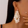 Jewelry Drop Earring Luxury Vintage Earrings Sweet Petals Tassel Earrings  Women