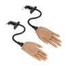 1 Pair Silicone Practice Hand Professional Artificial Bendable Nails Art Acupuncture Practice Tool