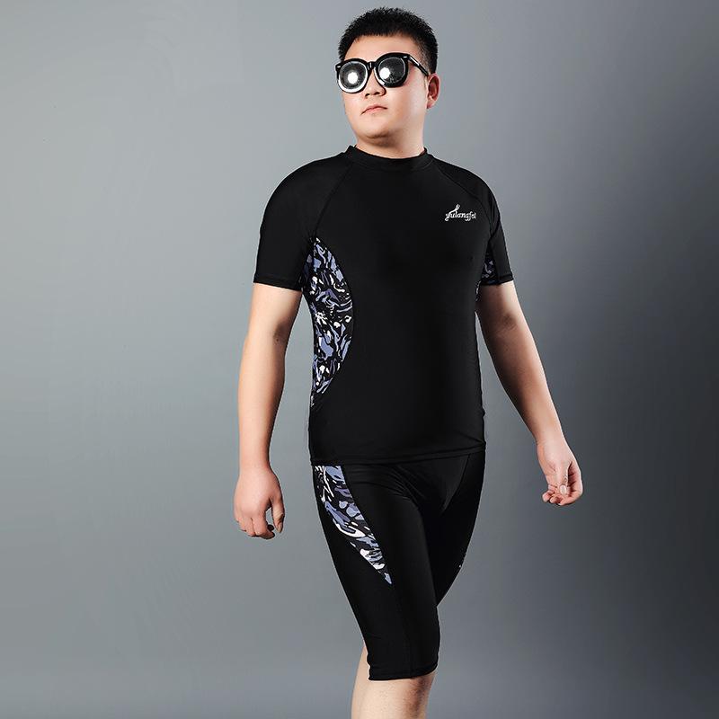 Мужской комплект плавок большого размера для защиты от солнца