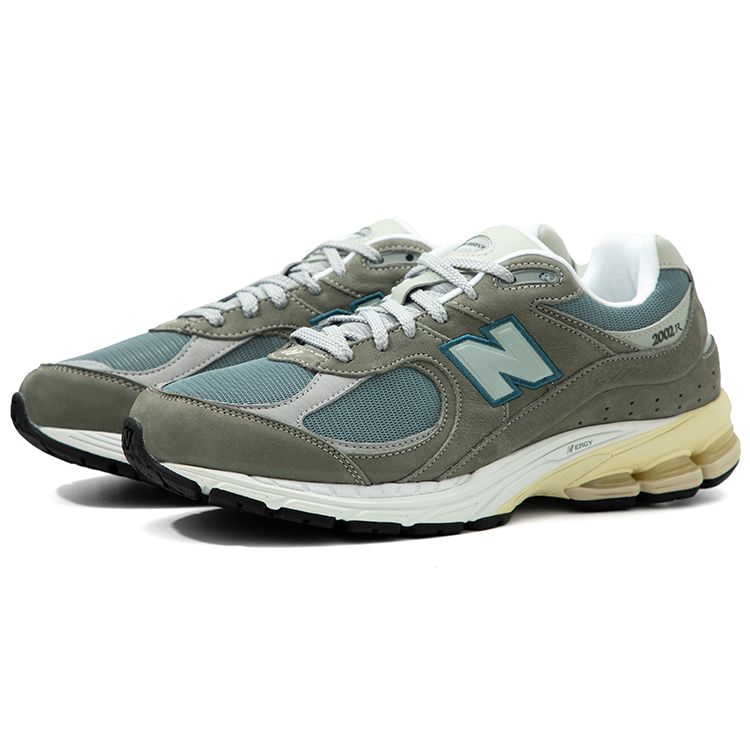 New Balance 2002R Серые кроссовки унисекс Mallard Blue Холодно-серые M2002RNA