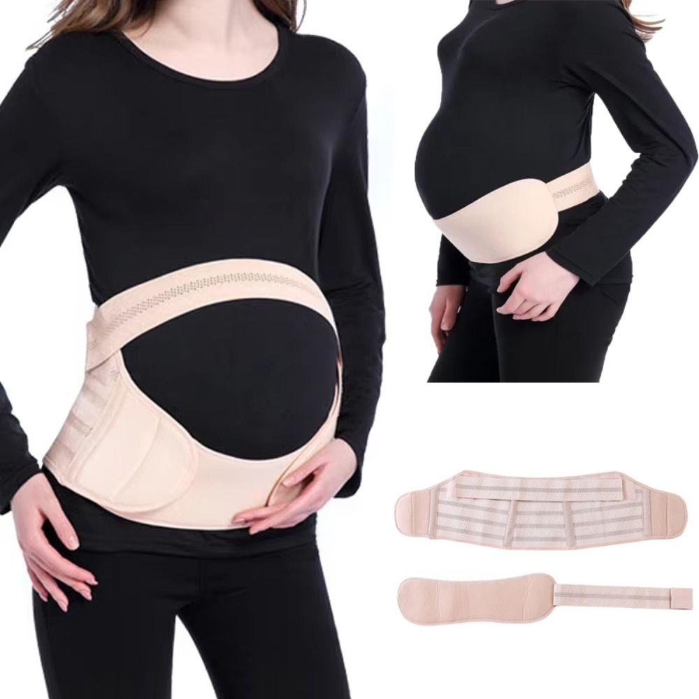Двойной поддерживающий пояс для беременных, многоцелевой пояс для поддержки живота, пояс для беременных и кормящих матерей
