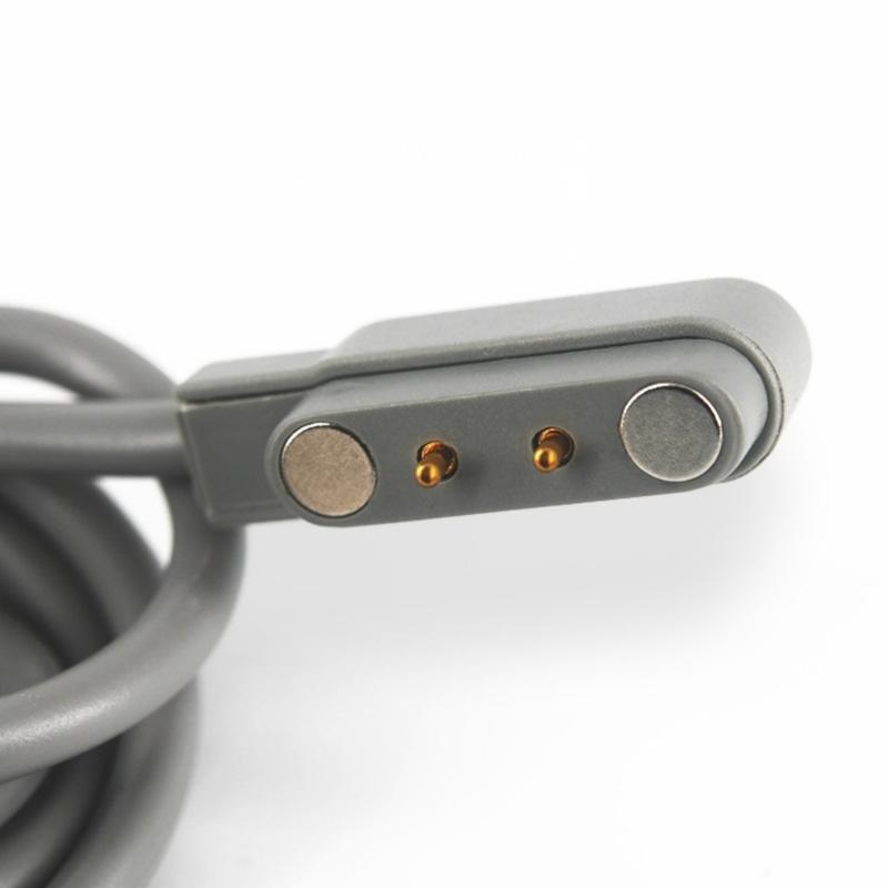 USB to 2-контактный магнитный зарядный кабель Зарядный шнур для портативной соковыжималки Donlim DL-BX910/MR9600/2511-2519 Длина 23,6 дюйма