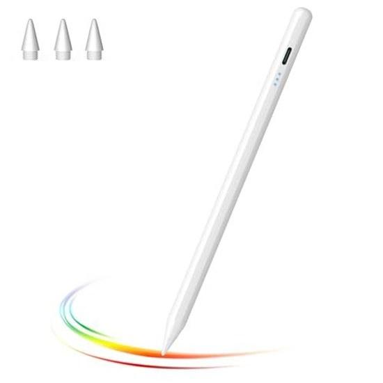 iPad Pencil compatible Apple Mixoo touch pen ultra-fine palm rejection ultra-sensitive magnetic adsorption tilt sensing Type-C fast charging stylus