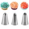 Cake Tools Cream Cupcake Tips Rose Pastry Nozzles Piping Tips Icing Piping Nozzle Cake Nozzles