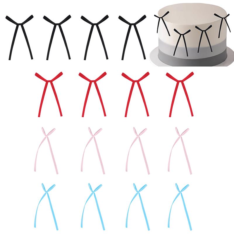 30 шт. Бантики Топперы для торта, Бантики Украшения для торта, Бантики Украшения для торта на День рождения, Свадьбу, Юбилей, Детский праздник
