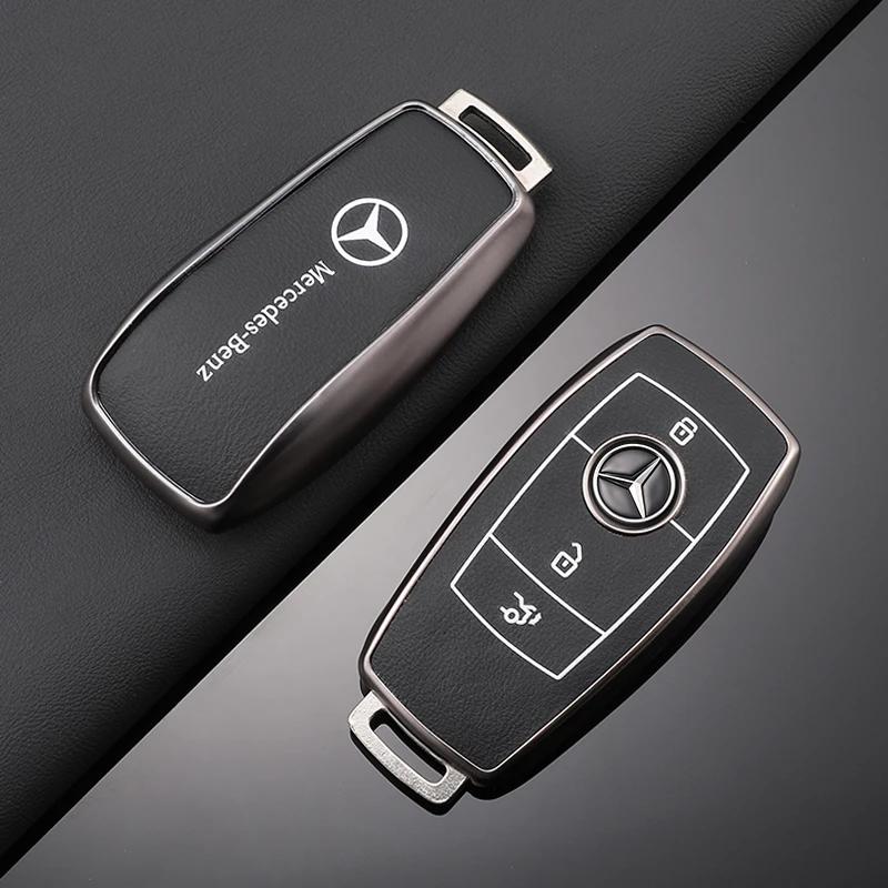 CDU1 New 2025 Fashion TPU Car Smart Remote Key Case Fob Cover Shell For Mercedes Benz A C E S G Class GLC CLE CLA W177 W205 W213 W222
