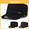 Classic Men Letters Warm Flat Cap Winter Ear Protection Thickened Outdoor Travel