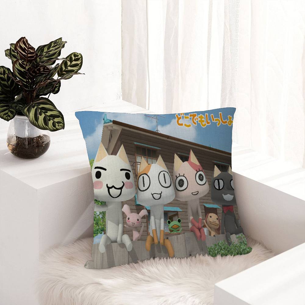Popular Mascot T-Ttoro I-Inoue Cushion Cover Decorative Pillow Sofa Home Decor Case Pillow Cases