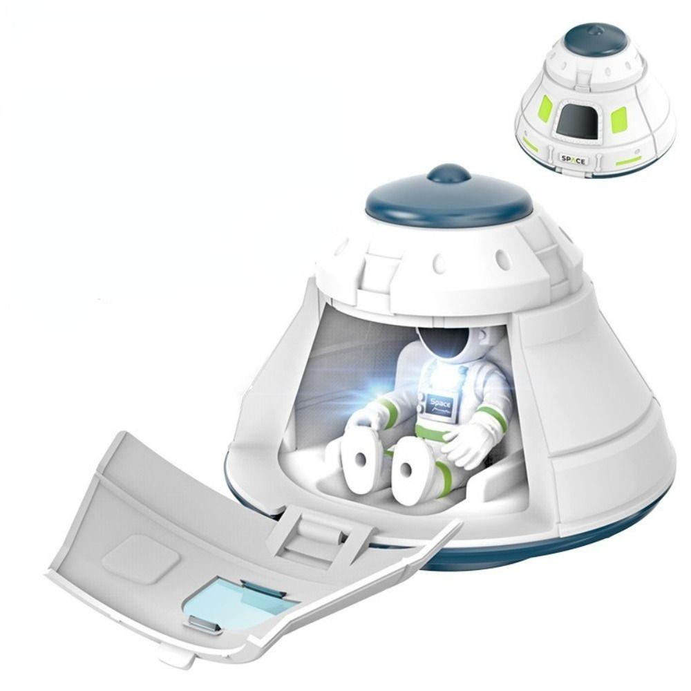Space Station Acousto Optic Space Toys Rocket Spacecraft Model Space Shuttle Toys Toy for Kid