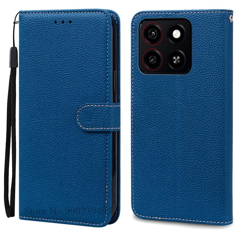 Для ZTE Blade A35 задняя крышка телефона чехол для ZTE Blade A35 чехол мягкий силиконовый кошелек кожаный флип-чехол для ZTE Blade A35 Fundas