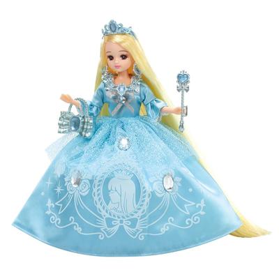 TAKARA TOMY Платье Принцесса Фэнтези Сияющее Синее Для детей от 3 лет Licca-chan LW-22 Платье, Игрушка для переодевания,
