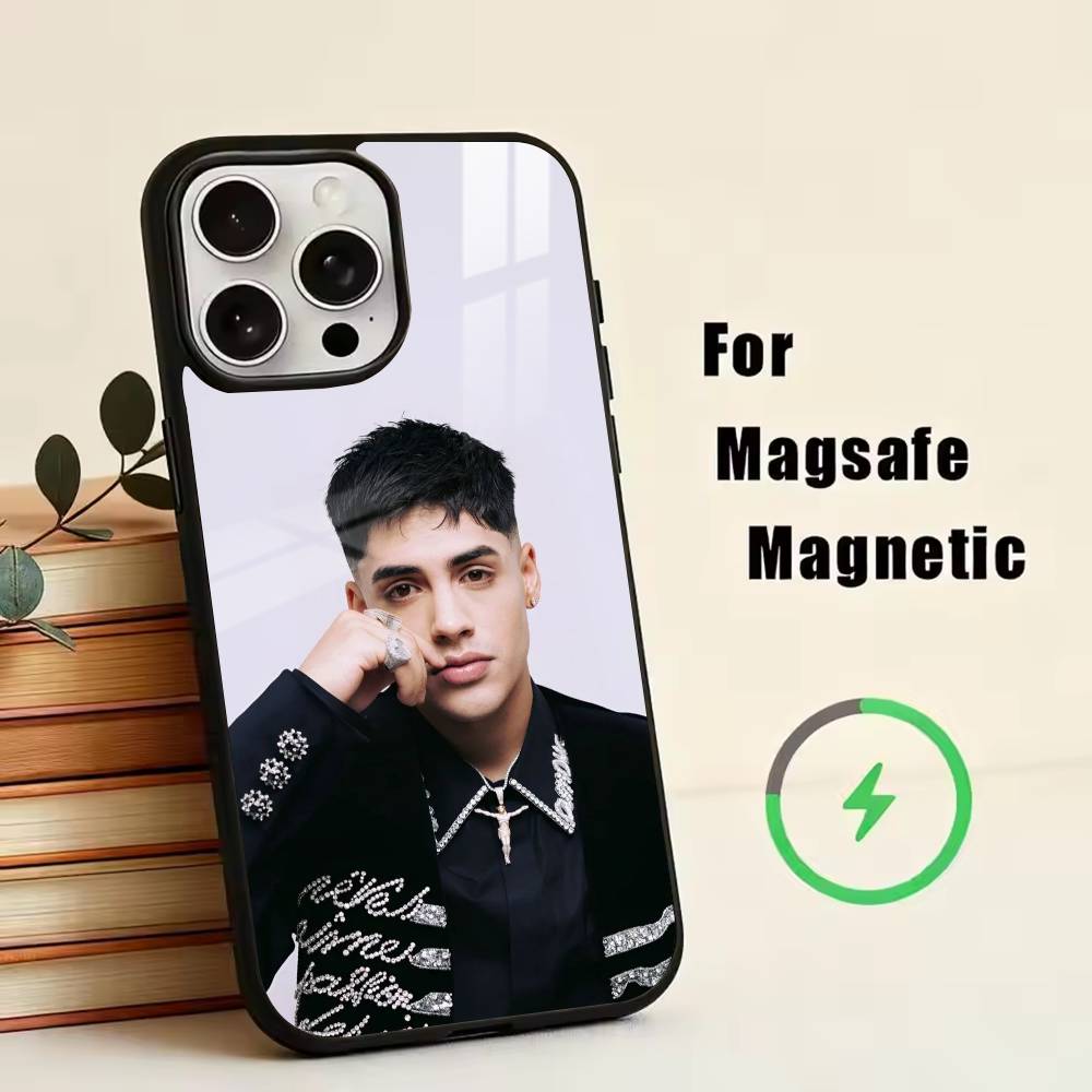 Чехол для телефона Cris M-J - Певец Для iPhone17,16,15,14,13,12,11 Plus,Pro Магнитный Для Magsafe Беспроводной Зарядки