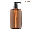 1Pcs Transparent Bottlesnding Soap Dispenser 200/300ml Pump Bottle  Shampoo Lotion Body Wash