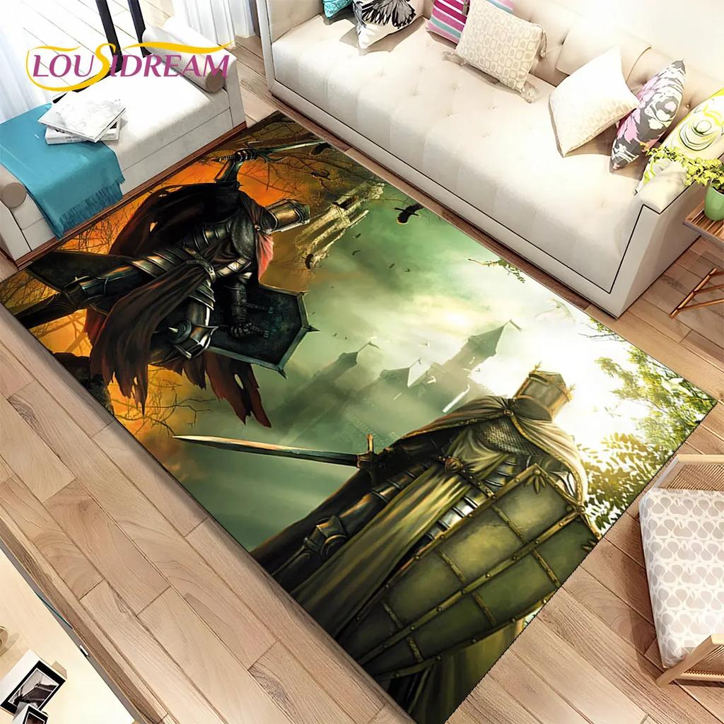 Коврик для игровой зоны Cavalier Knight Templar Crusaders, ковер для дома, гостиной, спальни, дивана, коврик для двери, нескользящий напольный коврик