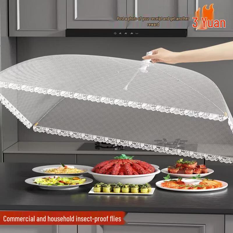 Foldable Anti-Insect Food Mesh Cover