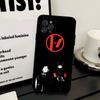 Музыкальный чехол для телефона Twenty One Pilots для iPhone 16 11 12 13 14 15 17 Pro Max Plus 16E Силиконовый чехол