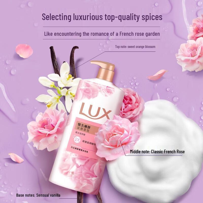 Гель для душа Lux Everlasting Tender Skin