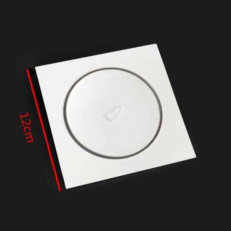 Круглый выдвижной слив для пола для ванной комнаты - напольное покрытие для душевой комнаты, сливная пробка 10X10CM 12X12CM или 15X15CM