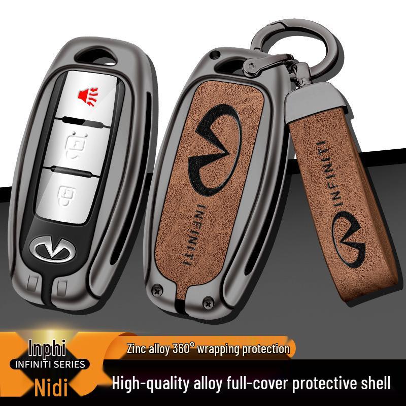 Infiniti Key Case: Men's Metal Shell for QX50, QX60, Q50L, Q70L