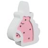 Les Trésors De Lily [Q4770] - Luminous Wooden Decoration 'Unicorn My Unicorn' White Pink - 13.5x13 Cm