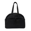 Vita Felice Nylon Boston Bag for Women 14-pocket Inb-10145z (black)