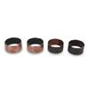 4PCS 39mm1.5in Motorcycle Shock Absorber Bushing Copper Replacement for VLX Steed 400 600