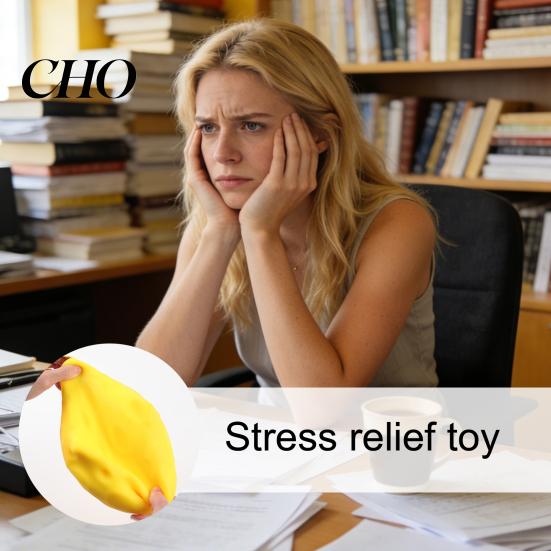 TPR Stress Ball 8Pcs Sugar Squeeze Toys, Soft Relief Fidget Toys Toy for Adults, Anxiety Calming Sensory Party Gift Durable Reliever