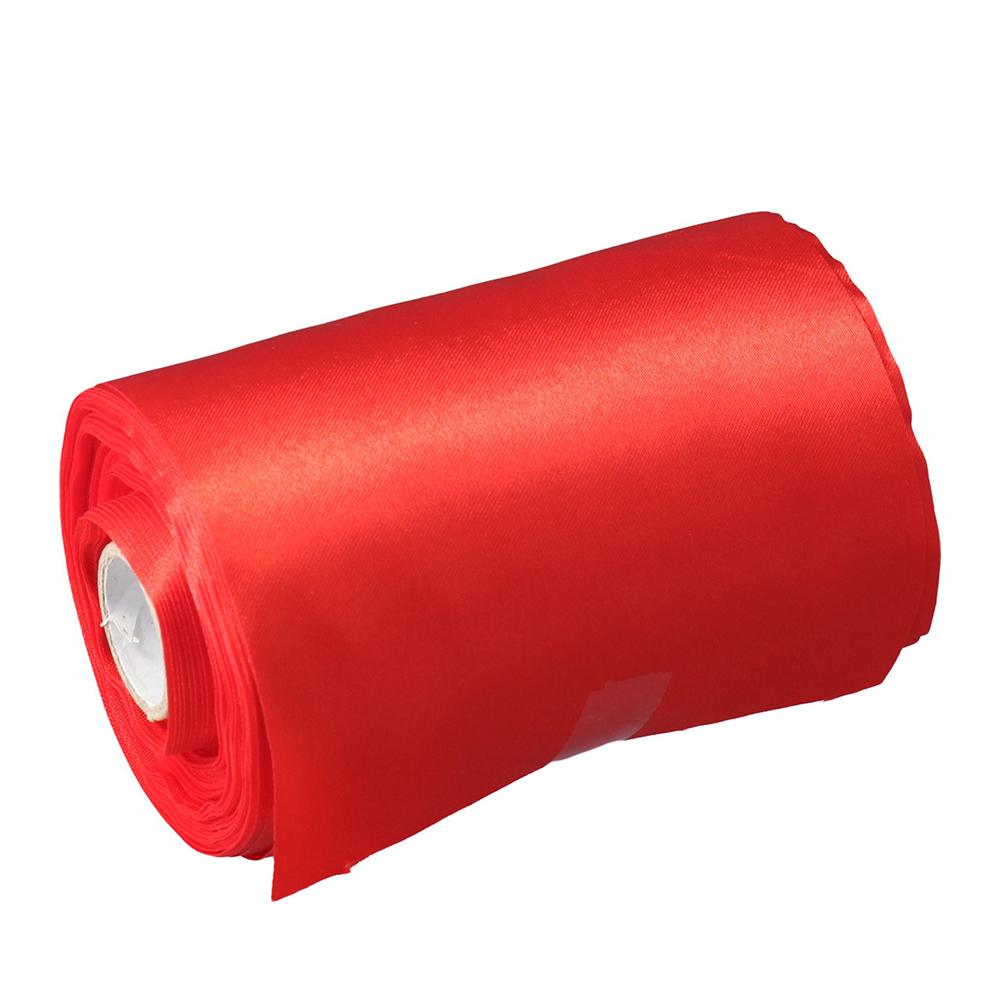 4 Inch Silk Band Large Satin Red Ribbon Red Satin Satin Fabric Satin Ribbon