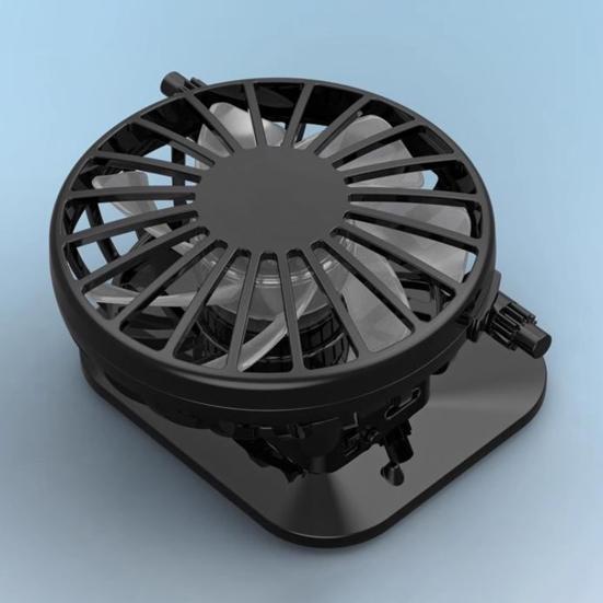 Охлаждающий вентилятор Шляпа Охладитель Вентилятор Сильная клипса Воздух Воздушный поток Низкий уровень шума Мини-размер