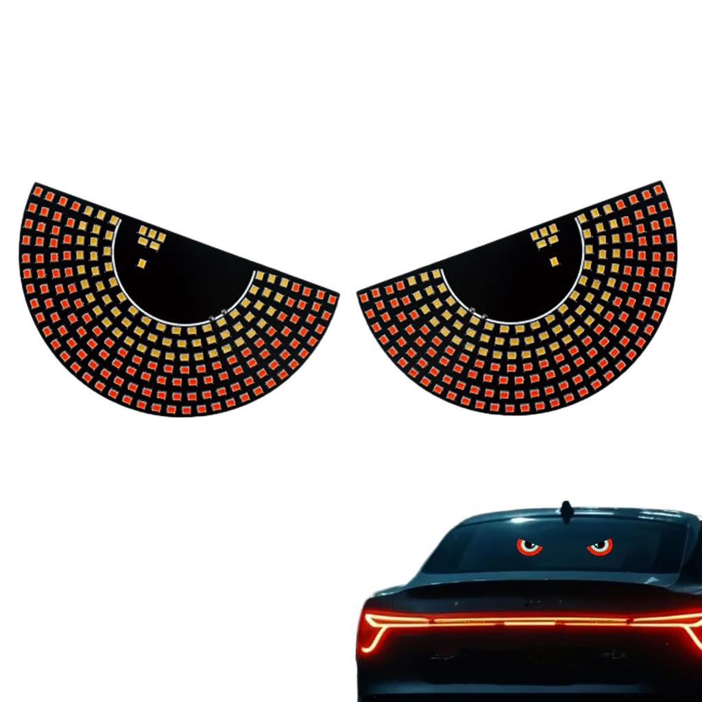 Светодиодная подсветка Devil Eyes для окна автомобиля, Подсветка Devil Eyes для автомобилей, Автомобильный светодиод