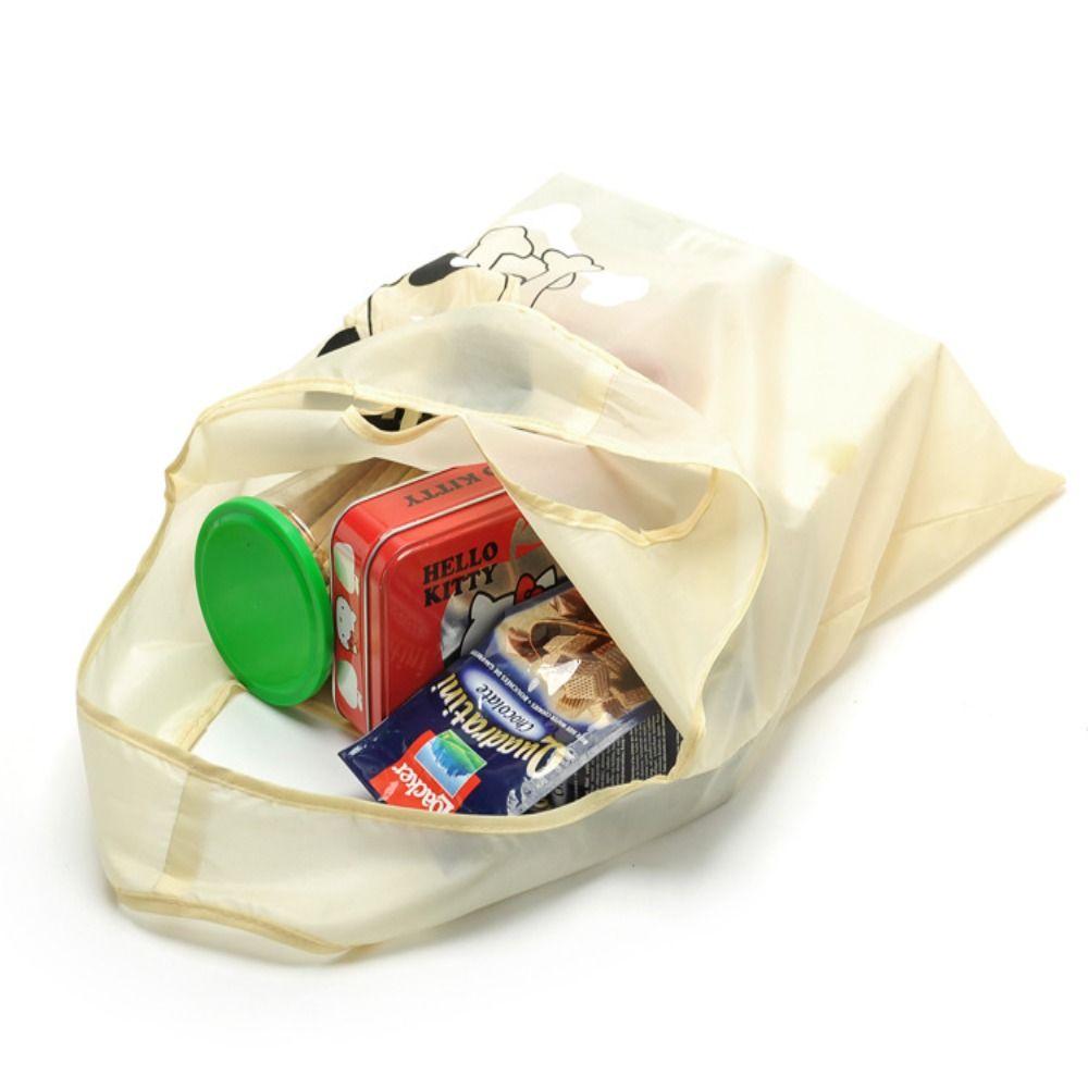 С подвесной пряжкой сумки для хранения мультфильм сумки для покупок дорожная сумка через плечо складная сумка для покупок