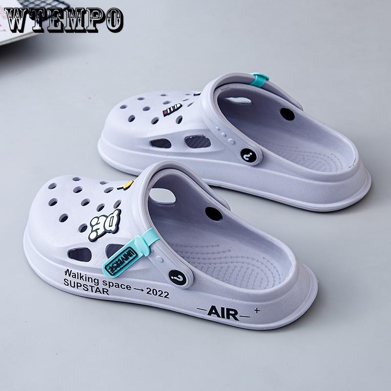 Модные удобные дышащие классные тапочки Quick Step, пляжная обувь, тапочки с сумкой, сандалии