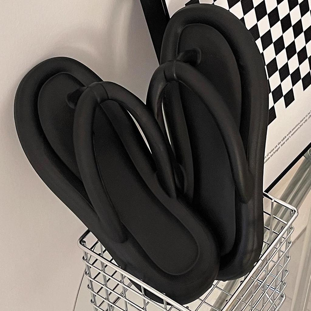 Женские шлепанцы EVA, бесшумные, износостойкие, нескользящие - Летние пляжные сандалии высокого класса