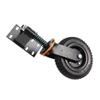 Fence Gate Wheel Shock Absorption Spring Loaded Universal Rubber Caster for Various Terrains 600lb