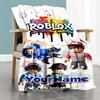 Roblox 397 Personalized Name Blanket Multi-purpose Personalized Blanket Durable Comfort for Bed Living Room Livingroom Office Ideal for All Seasons