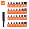 Набор бит для отвертки из легированной стали S2, 12 шт. - 25 мм, Torx, Шлицевые, Крестовые (Phillips), Квадратные, Шестигранные