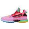 Li Ning WOW 7 Way Of Wade 7 Нескользящие Легкие Низкие Баскетбольные Кроссовки Женские Розовые Молодежная Версия ABAN135-4