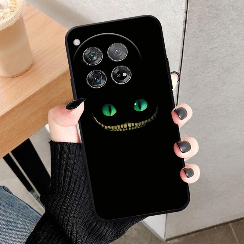 For OnePlus 12 Case Cover For OnePlus12 Fundas New Black Soft Silicone TPU Protective Phone Case For One Plus 12 Bumper Coque
