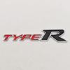 3D Metal Car Styling Type R Logo Rear Trunk Sticker Badge Emblem Decal For Honda Civic TYPE R CRV HRV Accord Fit Car Accessories ahw256