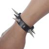 Кожаные браслеты с шипами для мужчин и женщин, панк-рок, металлические шипы, браслет с заклепками, готическая, эмо, гранж, наручные украшения
