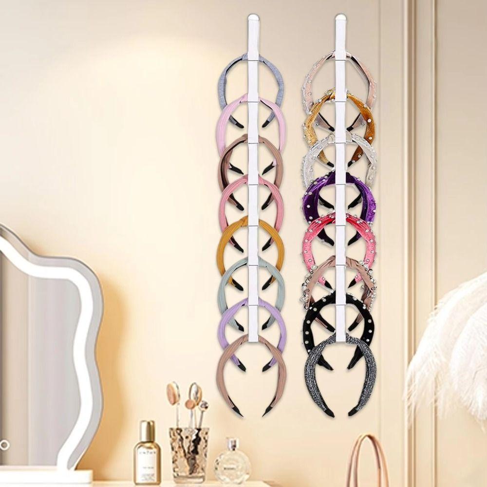 Space Saving Headband Storage Holder Wall-Mounted Wall Headband Holder Headband Organizer Closet
