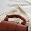 Solid Color Chic Crossbody Bag Pu Leather Women's Shoulder Bag Fashionable Mini Coin Purse  Travel