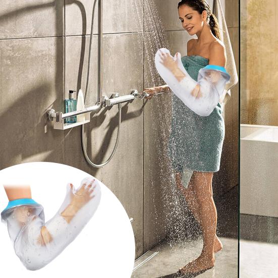 Гипсовая повязка на руку для взрослых Водонепроницаемая повязка для душа Гипсовая повязка Защитный рукав Многоразовая хирургия Запястье Рука