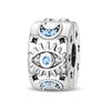 Charms Beads 925 Silver Pink Perfume Bottle Letter Luminous Firefly Tarot Card Beads Fit DIY Bracelets Jewelry