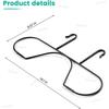 Xiaomi Folding Design Hat Rack for Car, Cowboy Hat Holder for Truck SUV Car(keep Hat Shape), Automotive Seat Back Hard Hat Holder