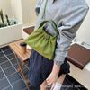 New Fashion Cloud Bag Trendy Temperament Shoulder Messenger Bag Niche Design Pleated Handbag