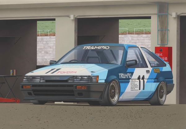 Серия 332 Trampio AE86 Levin Пластиковая модель 1/24 Inch-Up №. '85