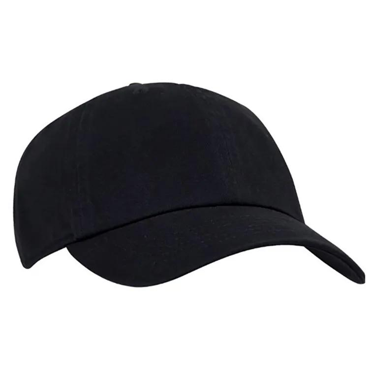 Champion Cotton Baseball Caps Unisex Black (Unisex) Baseball Caps